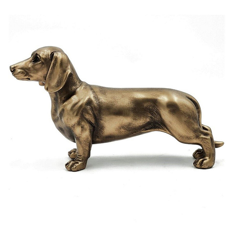 Статуэтка такса с реалистичными деталями и гладкой поверхностью Dachshund Style Бронза Статуэтка такса с реалистичными деталями и гладкой поверхностью Dachshund Style Бронза в Барнауле | Loft Concept