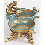 Блюдо двойное из фарфора Crogy варинант исполнения - 2 | Loft Concept в Барнауле