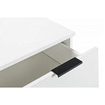 Комод белый с 3-мя ящиками Strict Lines  варинант исполнения - 5 | Loft Concept в Барнауле