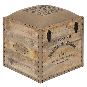 Пуф-сундук Vintage Pouf Chest mango tree
