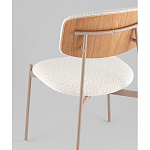 Стул Doe без подлокотников молочный варинант исполнения - 3 | Loft Concept в Барнауле