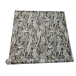 Мебельная ткань Шенилл коричневый принт 280 см T2-146 варинант исполнения - 3 | Loft Concept в Барнауле