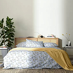 Постельное белье из сатина с рисунком 200х220 см Aurora Allure Sprout варинант исполнения - 2 | Loft Concept в Барнауле