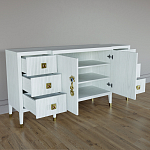 Большой Комод-буфет Elsa Dreams White с ящиками варинант исполнения - 1 | Loft Concept в Барнауле