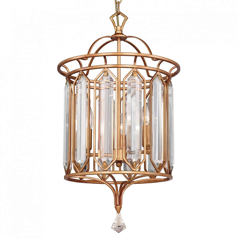 Подвесной светильник Crystal Pendant 3 Золотой Подвесной светильник Crystal Pendant 3 Золотой в Барнауле | Loft Concept