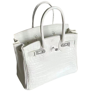 Декоративная ваза в виде сумки Birkin Bag Vase White