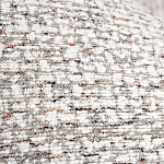 Кресло вращающееся круглой формы из серого шенилла Favorite Vacation Place варинант исполнения - 3 | Loft Concept в Барнауле