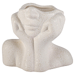 Ваза керамическая Face forever Shine варинант исполнения - 1 | Loft Concept в Барнауле