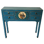 Консоль в китайском стиле с 4-мя ящиками Chinese Elm Console Table варинант исполнения - 1 | Loft Concept в Барнауле