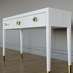 Дизайнерский Письменный стол Elsa Dreams White с тремя ящиками варинант исполнения - 2 | Loft Concept в Барнауле