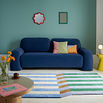 Настенное зеркало в зеленой раме Nya Green Mirror варинант исполнения - 4 | Loft Concept в Барнауле