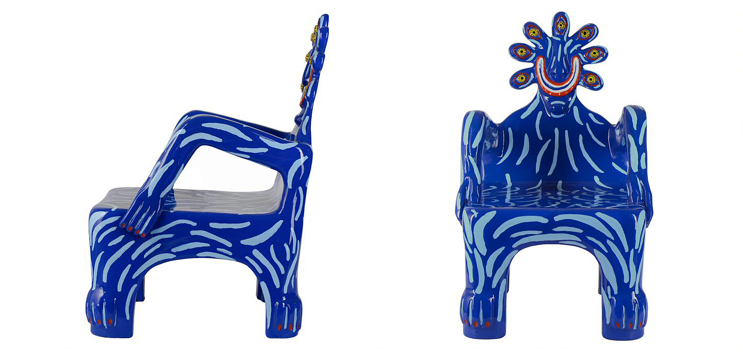 Кресло COBALT CREATURE ARMCHAIR Кресло COBALT CREATURE ARMCHAIR - Loft-Concept в Барнауле