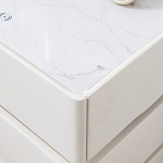 Умная прикроватная тумба с беспроводной зарядкой и подсветкой Smart Bedside Table варинант исполнения - 2 | Loft Concept в Барнауле