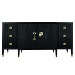 Большой Комод-буфет Elsa Dreams Black с ящиками варинант исполнения - 7 | Loft Concept в Барнауле