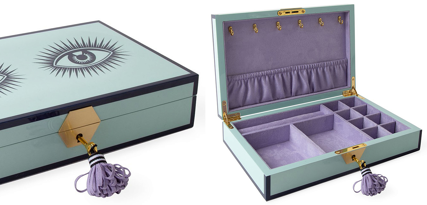 Шкатулка LE WINK LACQUER JEWELRY BOX Jonathan Adler Шкатулка LE WINK LACQUER JEWELRY BOX Jonathan Adler - Loft-Concept в Барнауле