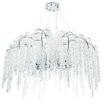 Люстра с хрустальными подвесками Bunch of Crystal Berries Silver Chandelier 12 варинант исполнения - 1 | Loft Concept в Барнауле