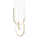 Люстра подвесная светодиодная с круглыми плафонами белого цвета PEARLS Suspension 39  варинант исполнения - 3 | Loft Concept в Барнауле