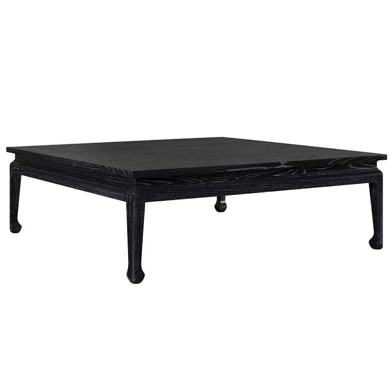 Кофейный стол Black Curved Coffee Table Черный Кофейный стол Black Curved Coffee Table Черный в Барнауле | Loft Concept