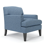 Мебельная ткань Шенилл голубой цвет 138 см T4-26 варинант исполнения - 3 | Loft Concept в Барнауле