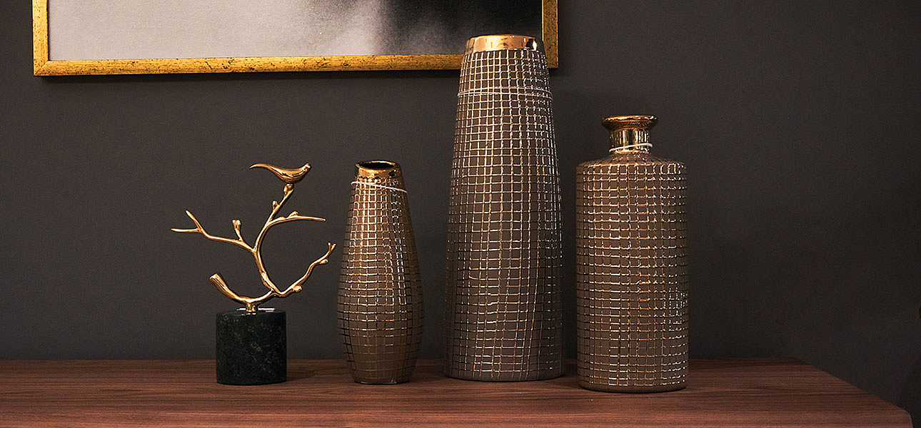 Ваза Golden mesh 25 - Loft-Concept в Барнауле