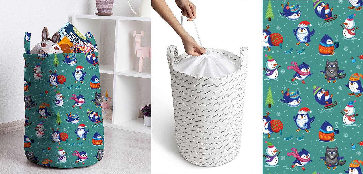 Корзина New Year Team Basket Корзина New Year Team Basket - Loft-Concept в Барнауле