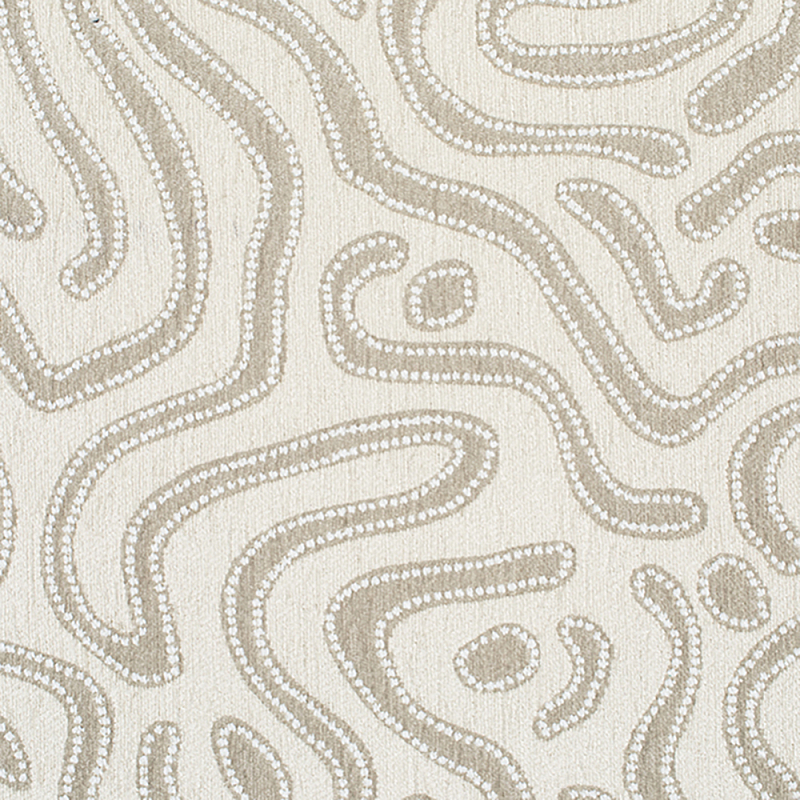 Мебельная ткань Шенилл Ribbon Светло-бежевый N 1063 Светло-бежевый в Барнауле | Loft Concept 