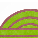 Дизайнерский ковер зеленый Poltronova Sofo Verosa Rug варинант исполнения - 5 | Loft Concept в Барнауле