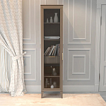 Витрина левая 1-дверная с ящиком и 5-ю полками Harper Line варинант исполнения - 1 | Loft Concept в Барнауле