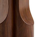 Приставной столик из массива дерева Walnut Triple варинант исполнения - 7 | Loft Concept в Барнауле