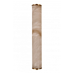 Бра цилиндрической формы из натурального алебастра Calcite Geometry варинант исполнения - 4 | Loft Concept в Барнауле