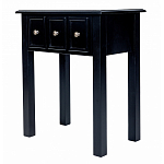 Черная тумба с выдвижным ящиком Monica варинант исполнения - 2 | Loft Concept в Барнауле