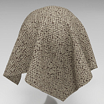 Мебельная ткань Шенилл коричневый цвет 138 см T4-28 варинант исполнения - 3 | Loft Concept в Барнауле