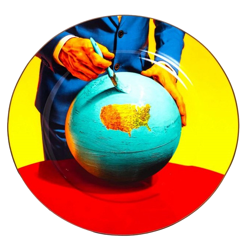 Тарелка Seletti Globe Мульти Тарелка Seletti Globe Мульти в Барнауле | Loft Concept