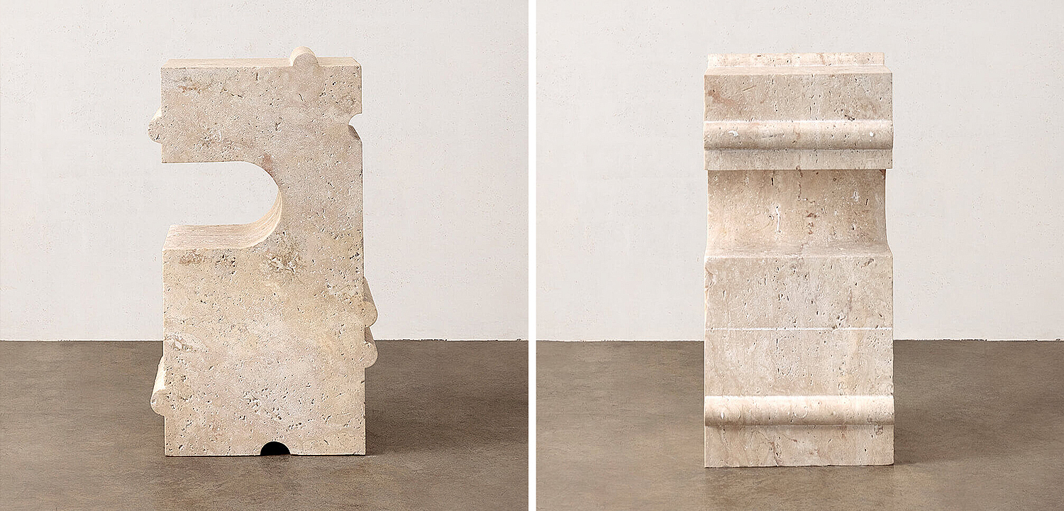 Приставной стол Hume Stone Side Table дизайн Kelly Wearstler Приставной стол Hume Stone Side Table дизайн Kelly Wearstler - Loft-Concept в Барнауле