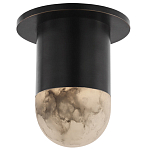 Потолочный светильник светодиодный с плафоном из натурального камня Purgatory варинант исполнения - 5 | Loft Concept в Барнауле