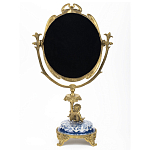 Настольное зеркало в бронзовой рамке Eden Garden варинант исполнения - 2 | Loft Concept в Барнауле