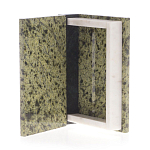 Шкатулка в виде книги из натурального камня змеевик Stone Casket варинант исполнения - 3 | Loft Concept в Барнауле