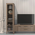 Витрина левая 1-дверная с ящиком и 5-ю полками Harper Line варинант исполнения - 3 | Loft Concept в Барнауле