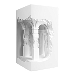 Встраиваемый в стену гипсовый светильник под покраску с колоннами и арками в античном стиле Antiquity Athena варинант исполнения - 4 | Loft Concept в Барнауле