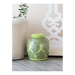Банка с крышкой Porcelain Malachite Jar варинант исполнения - 2 | Loft Concept в Барнауле