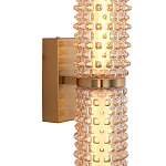 Бра с факутрным стеклянным плафоном Шампань Sonora варинант исполнения - 5 | Loft Concept в Барнауле