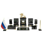 Настольный письменный набор из нефрита в подарочной коробке Victorious варинант исполнения - 1 | Loft Concept в Барнауле