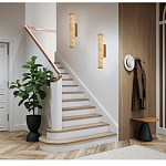 Бра цилиндрической формы из натурального алебастра Calcite Geometry варинант исполнения - 6 | Loft Concept в Барнауле