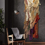 Тканый вручную абстрактный гобелен Коралловый риф Coral reef варинант исполнения - 1 | Loft Concept в Барнауле