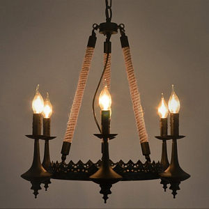 Люстра 6-Light Rustic Chandelier