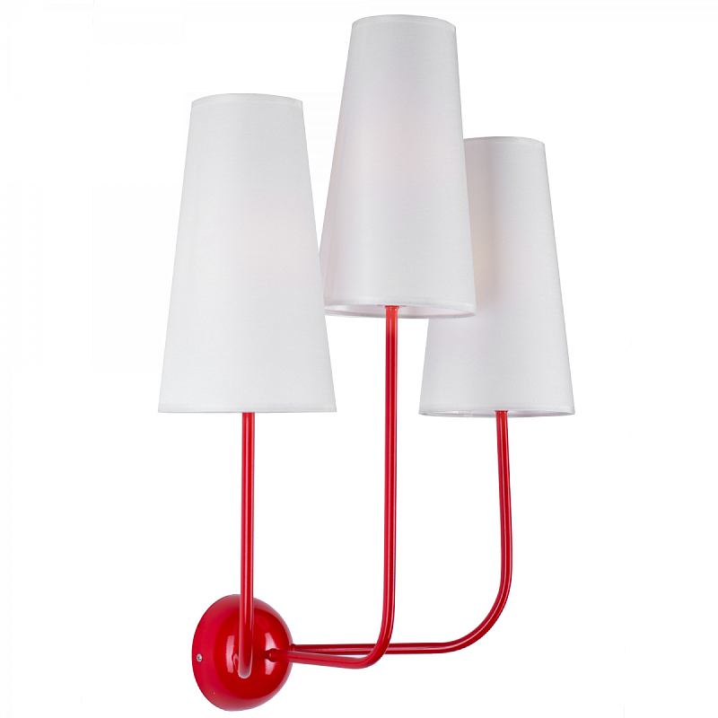 Бра Graceful Red Toadstools Красный Молочный Бра Graceful Red Toadstools Красный Молочный в Барнауле | Loft Concept