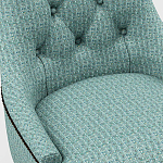 Мебельная ткань Шенилл бирюзовый цвет 142 см T4-61 варинант исполнения - 7 | Loft Concept в Барнауле