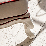 Кресло из массива бука бежевое с растительным орнаментом Raffael Beige Floral Armchair варинант исполнения - 6 | Loft Concept в Барнауле