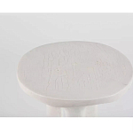 Дизайнерский журнальный стол белый на 3-х ножках в виде ступней African table варинант исполнения - 2 | Loft Concept в Барнауле