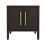 Тумбочка Primo с дверцами шпон темный орех варинант исполнения - 1 | Loft Concept в Барнауле